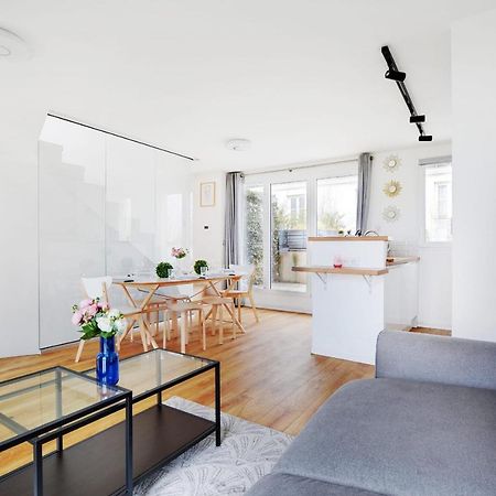 Apartamento Exceptional Triplex With Terrace - Montmartre París Exterior foto